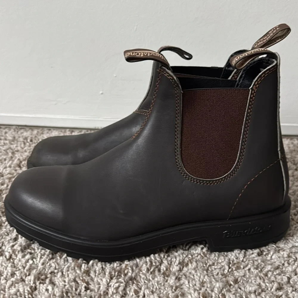 Blundstone 8.5 Original 500 Chelsea Men's Brown Leather Boots